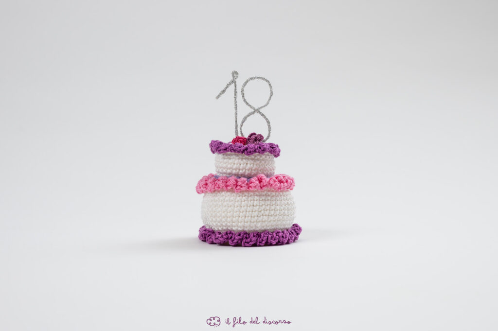 Quadretto amigurumi compleanno personalizzato