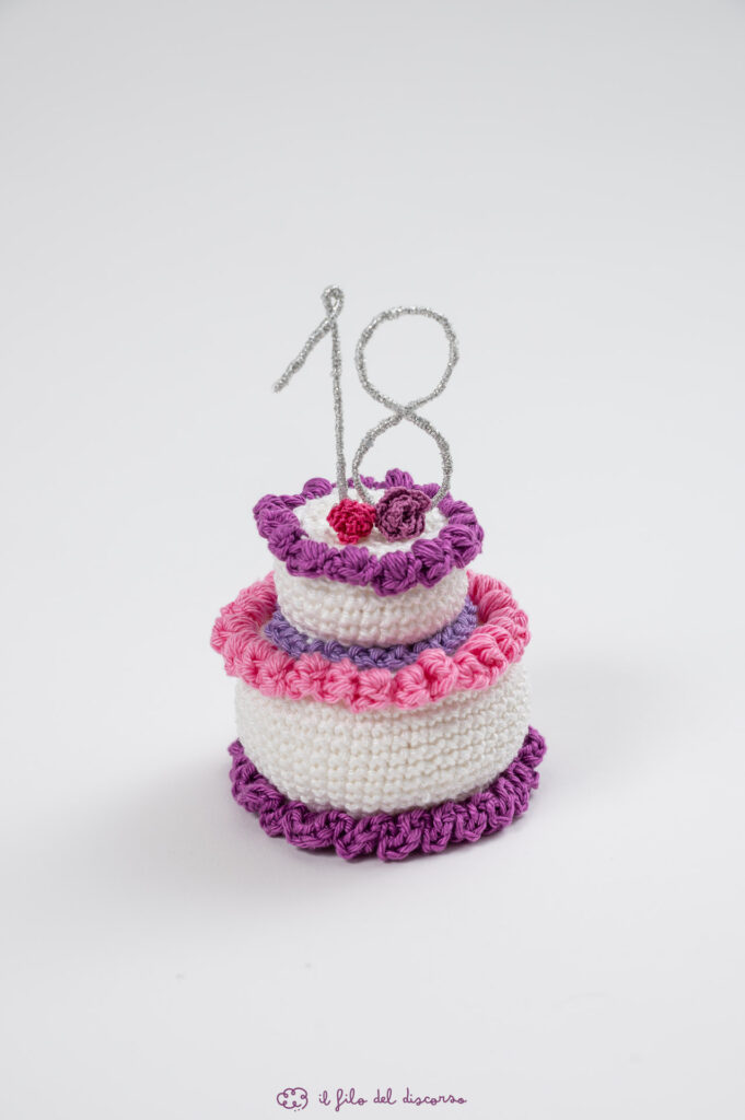 Quadretto amigurumi compleanno personalizzato