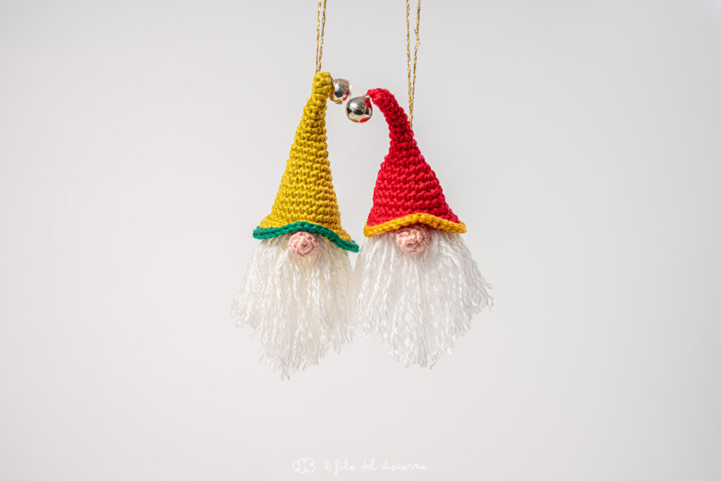 gnomo amigurumi Natale