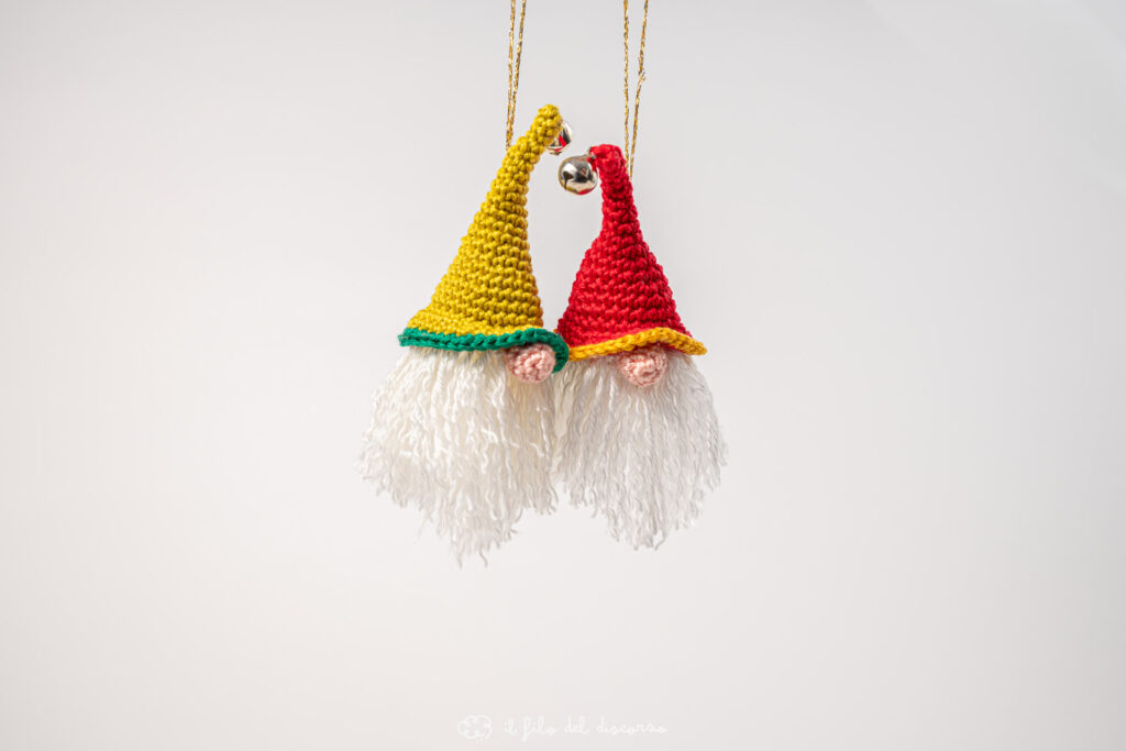 gnomo amigurumi Natale